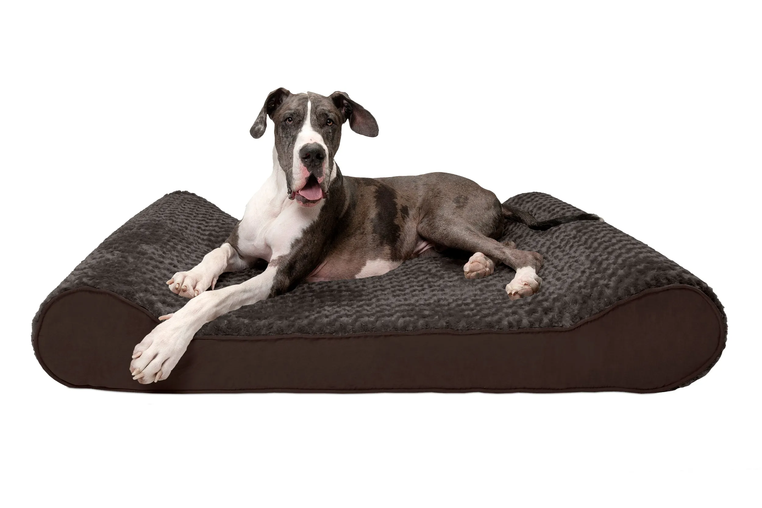 Luxe Lounger Contour Dog Bed - Ultra Plush