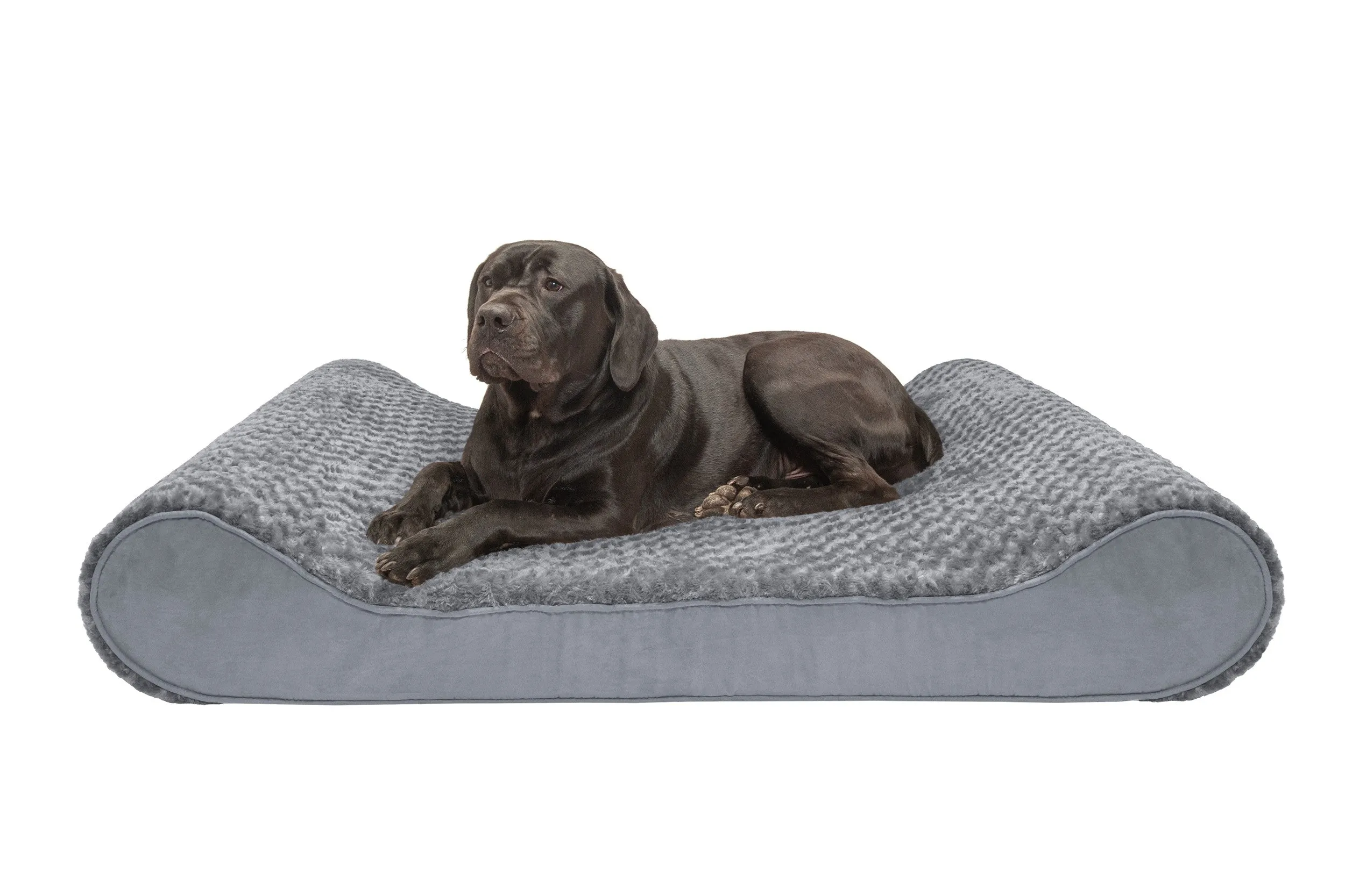 Luxe Lounger Contour Dog Bed - Ultra Plush