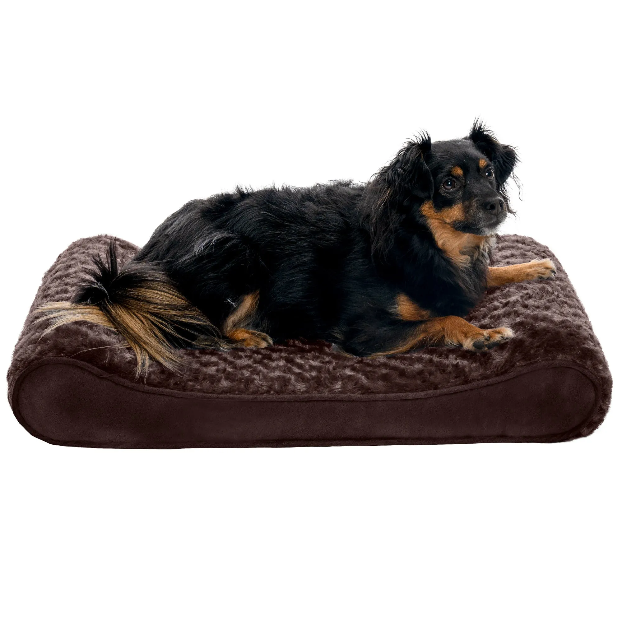 Luxe Lounger Contour Dog Bed - Ultra Plush