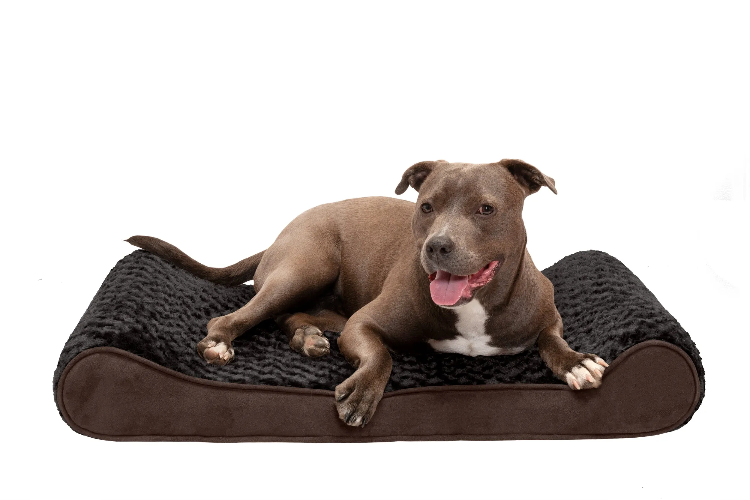 Luxe Lounger Contour Dog Bed - Ultra Plush