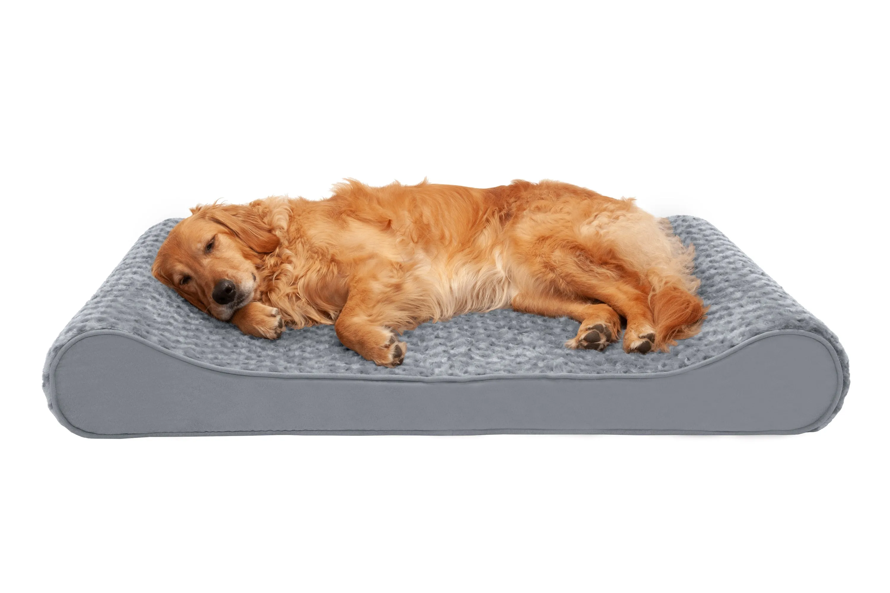 Luxe Lounger Contour Dog Bed - Ultra Plush