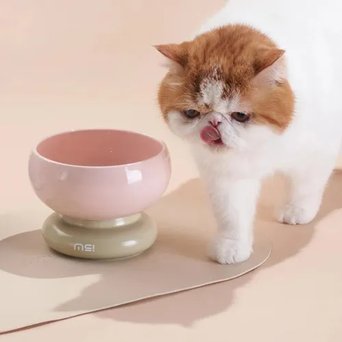 Makesure Calorie Pet Bowl Pink