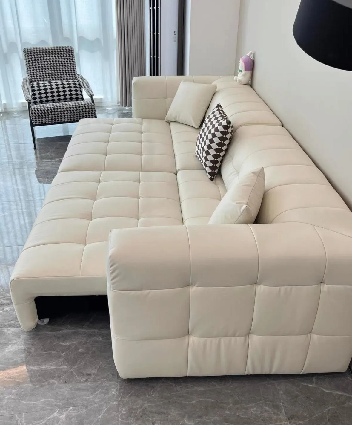 Mercier Boucle Electric Sofa Bed