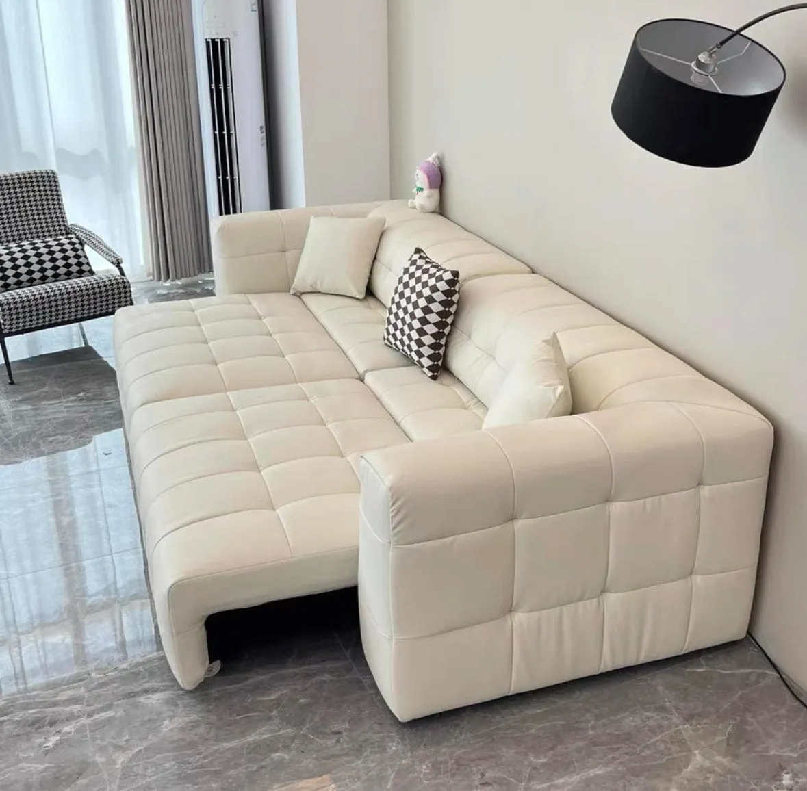 Mercier Boucle Electric Sofa Bed