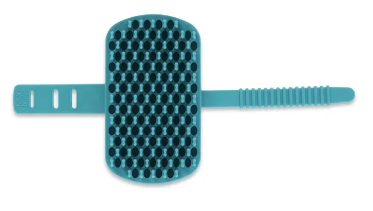 Messy Mutts Silicone Dual Sided Grooming Brush