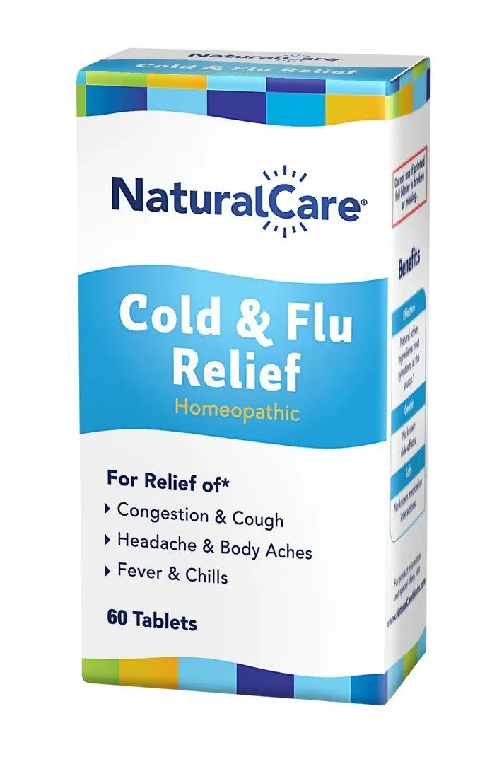 NaturalCare Cold & Flu Relief 60 Tablet