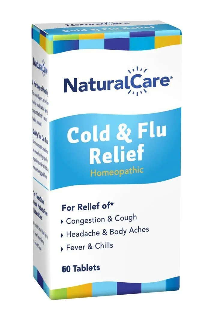 NaturalCare Cold & Flu Relief 60 Tablet