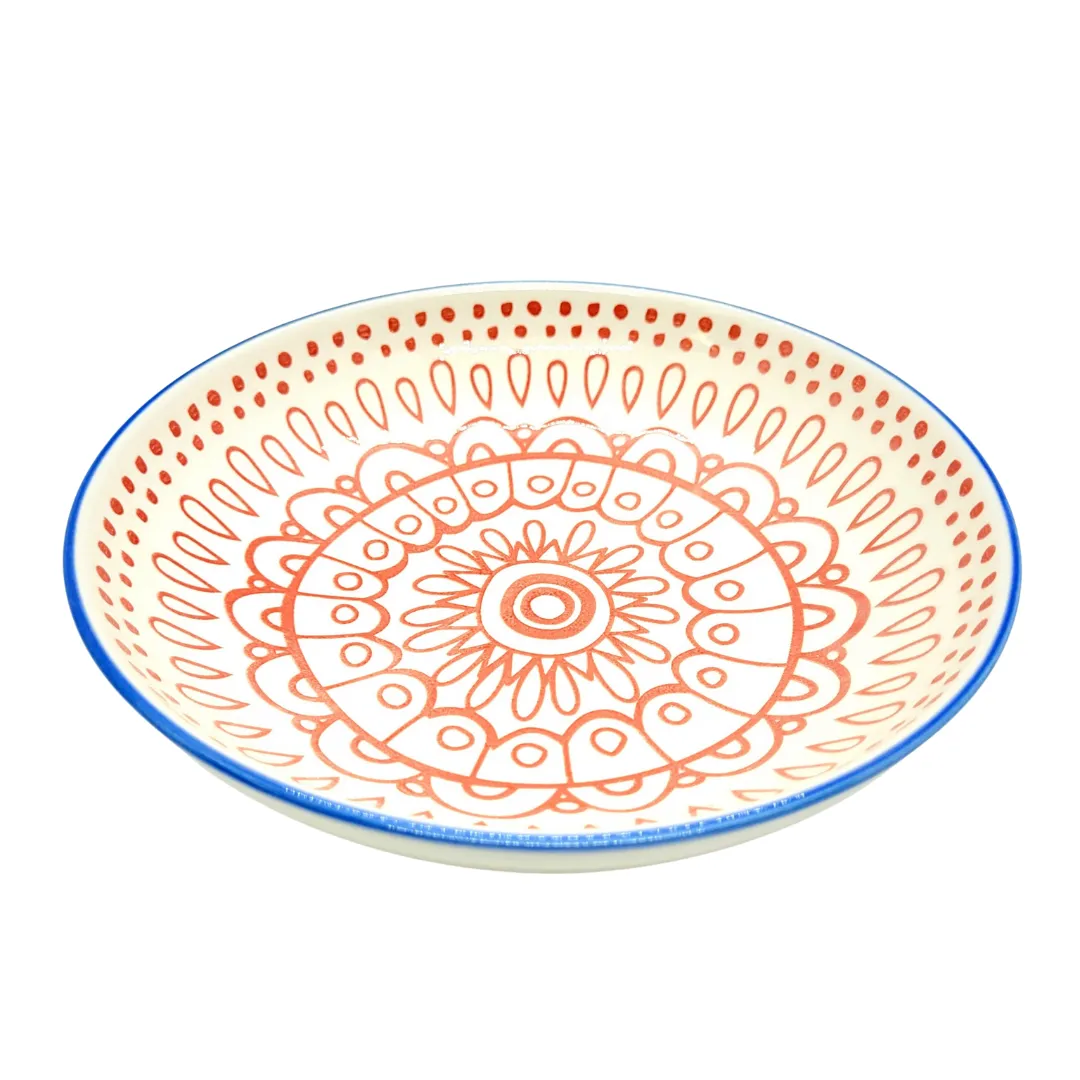 Olympia Fresca Red plate bowl