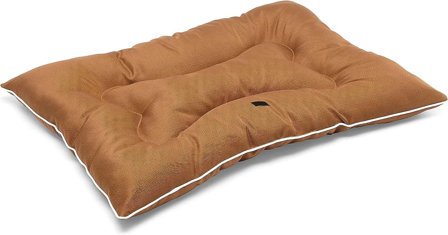 Outdoor Water Repellent Pet Pillow Bed, Brown, Large