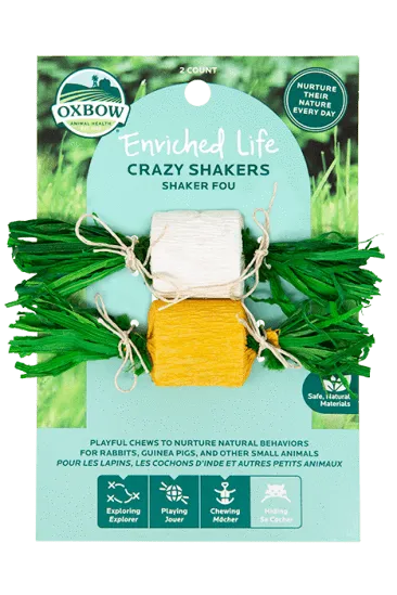 Oxbow Animal Health Enriched Life Crazy Shakers