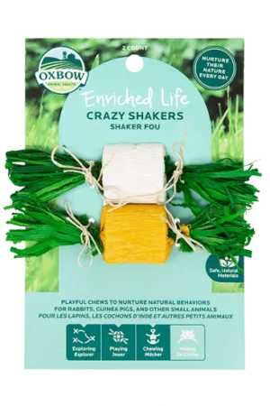 Oxbow Animal Health Enriched Life Crazy Shakers