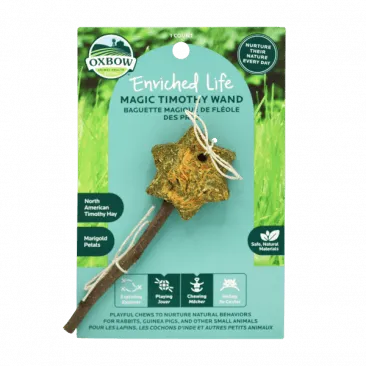 Oxbow Animal Health Enriched Life - Magic Timothy Wand