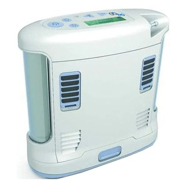 OxyGo® 5 Setting Portable Oxygen Concentrator, with Eight Cell Battery, 7.25" x 8.75" x 3"