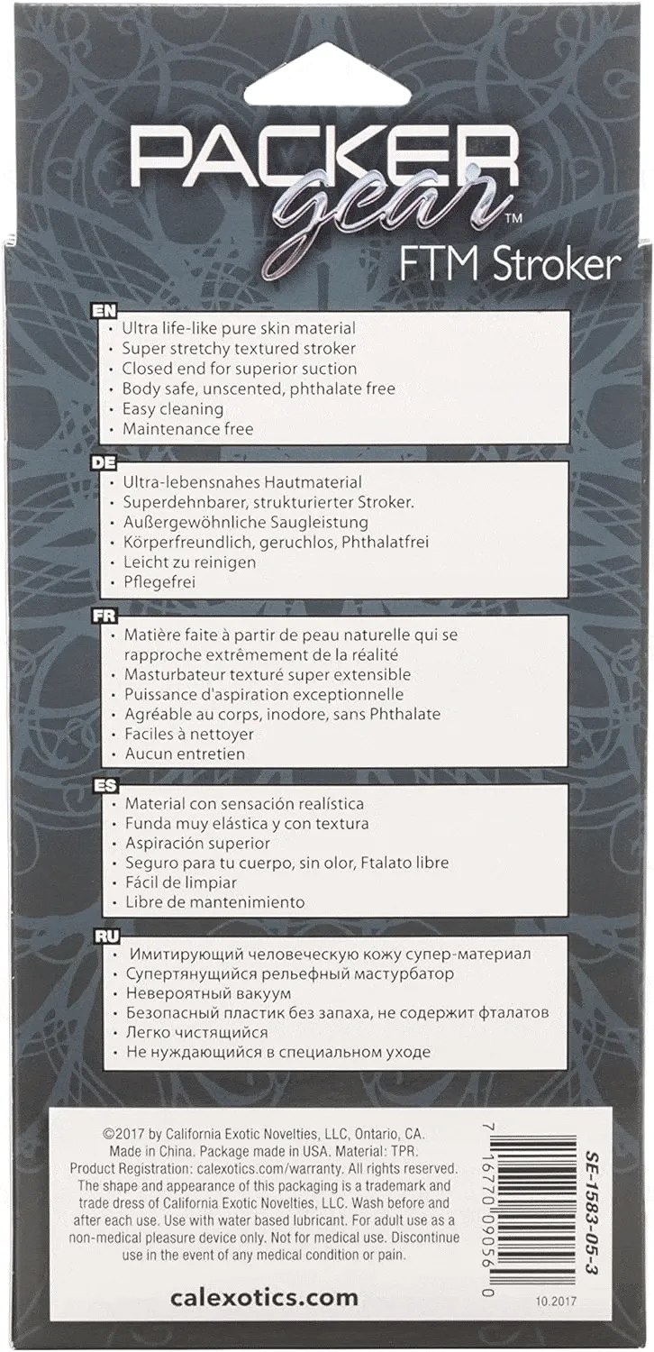 Enhanced Packer Gear FTM Stroker for Maximum Satisfaction