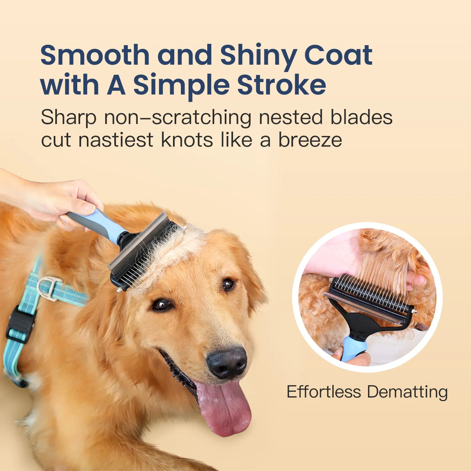 Potaroma Versatile Pet Grooming Brush