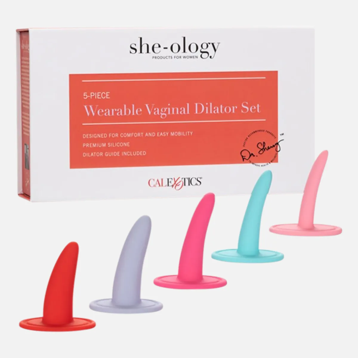 She-ology 5 Piece Wearable Vaginal Dilator Set