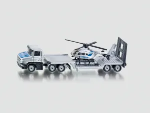 Siku 1610 Low Loader With Helicopter