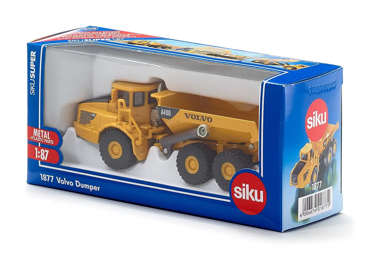 Siku 1877 1:87 Volvo A40D Articulated Dumper Truck