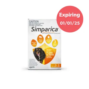 Simparica Small Dog Chews 5.1-10kg