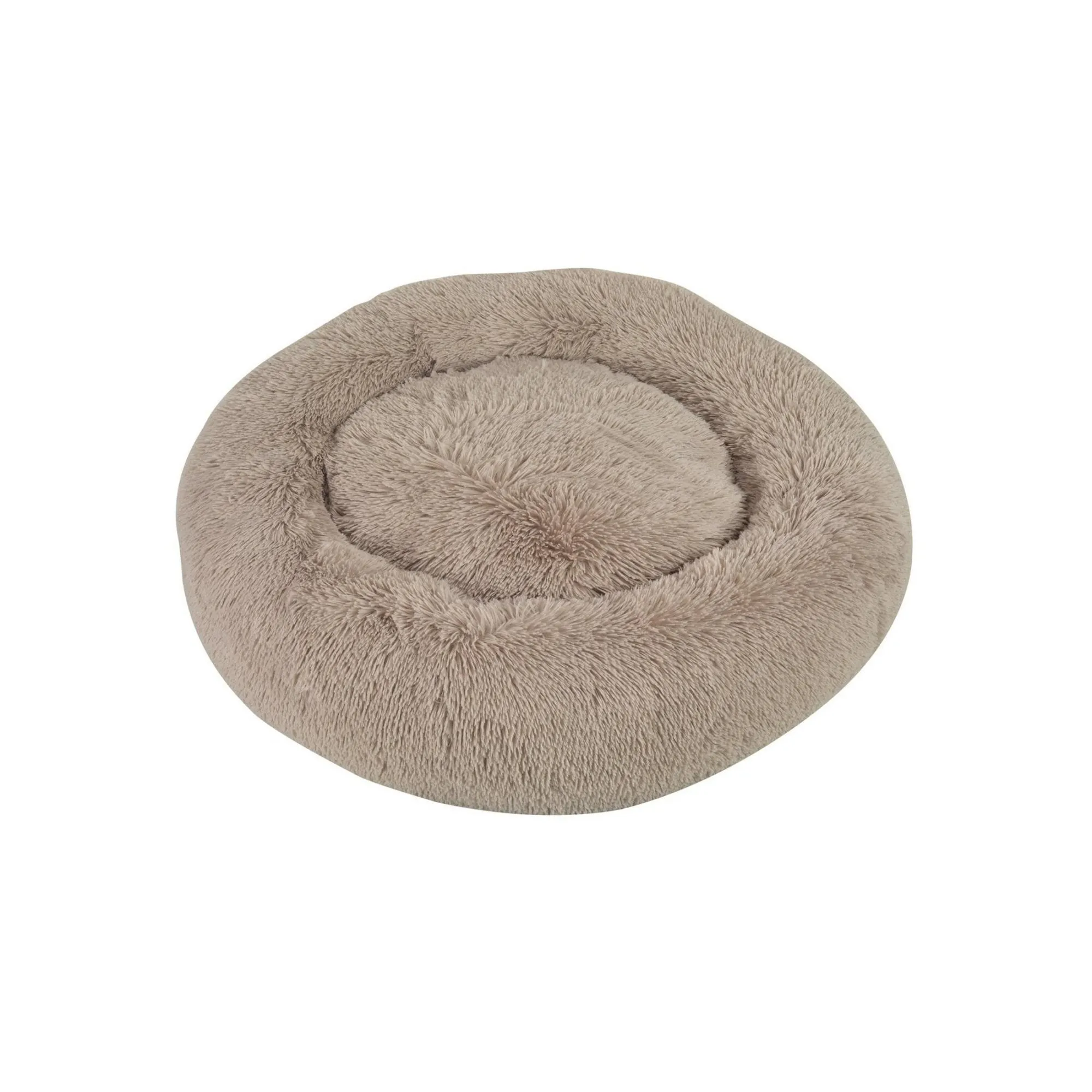 Smart Garden Sliver Calming Faux FurBed - Large