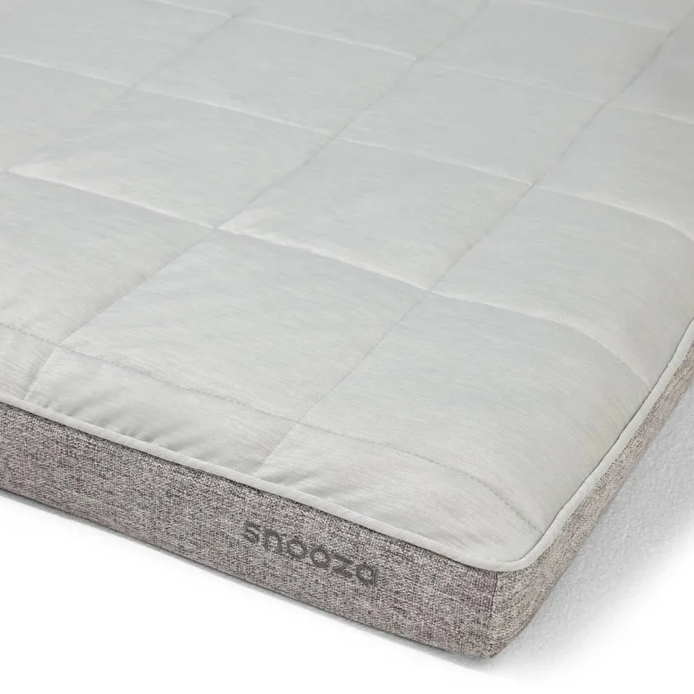 Snooza Cooling Orthobed Powder Grey Dog Bed Medium to Large