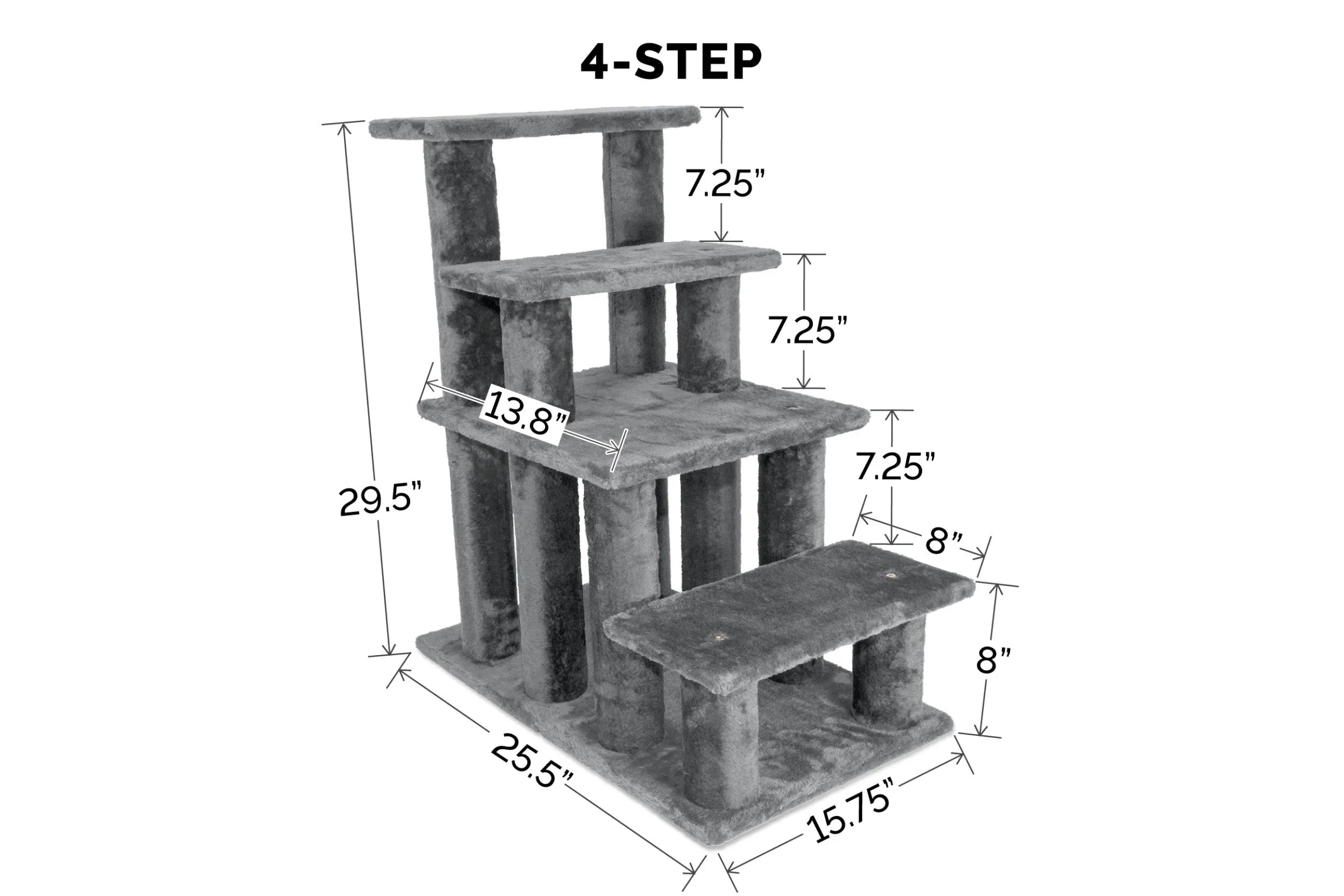 Steady Paws 3-Step and 4-Step Pet Stairs