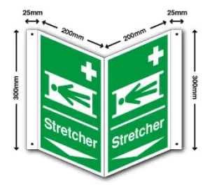 Stretcher   arrow down