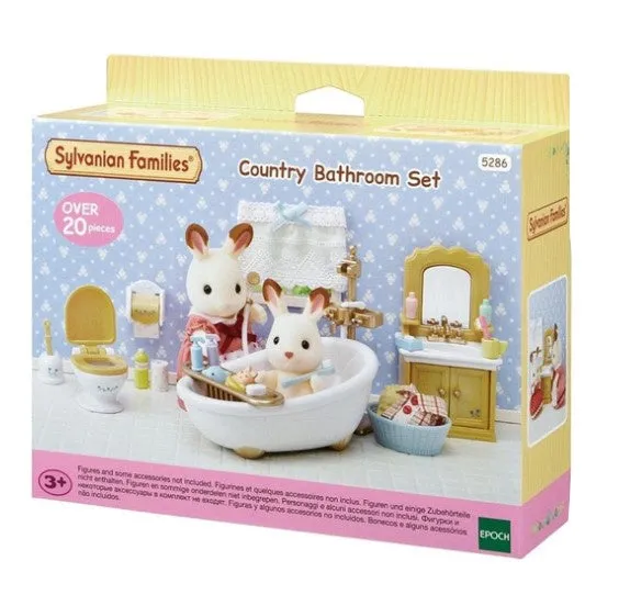 Sylvanian Families Country Bathroom Set