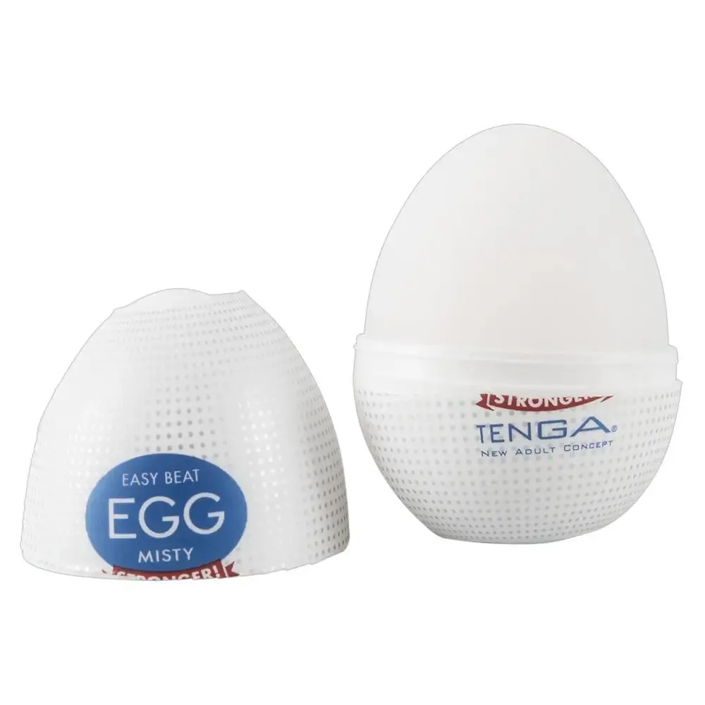 Tenga Silicone Stretchy Clear Misty Egg Masturbator for Him