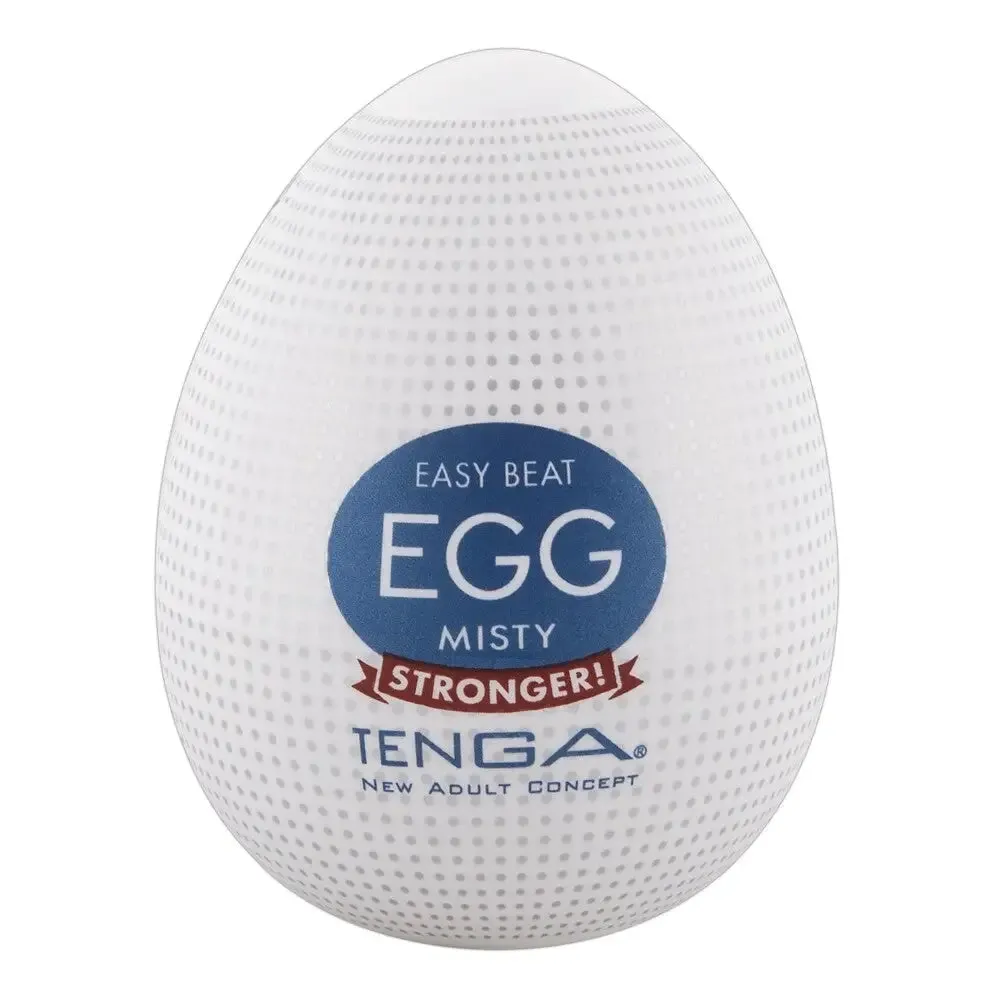 Tenga Silicone Stretchy Clear Misty Egg Masturbator for Him