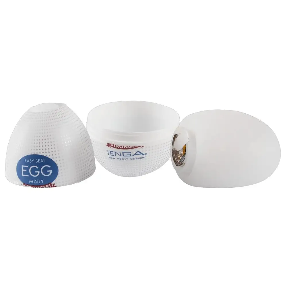 Tenga Silicone Stretchy Clear Misty Egg Masturbator for Him