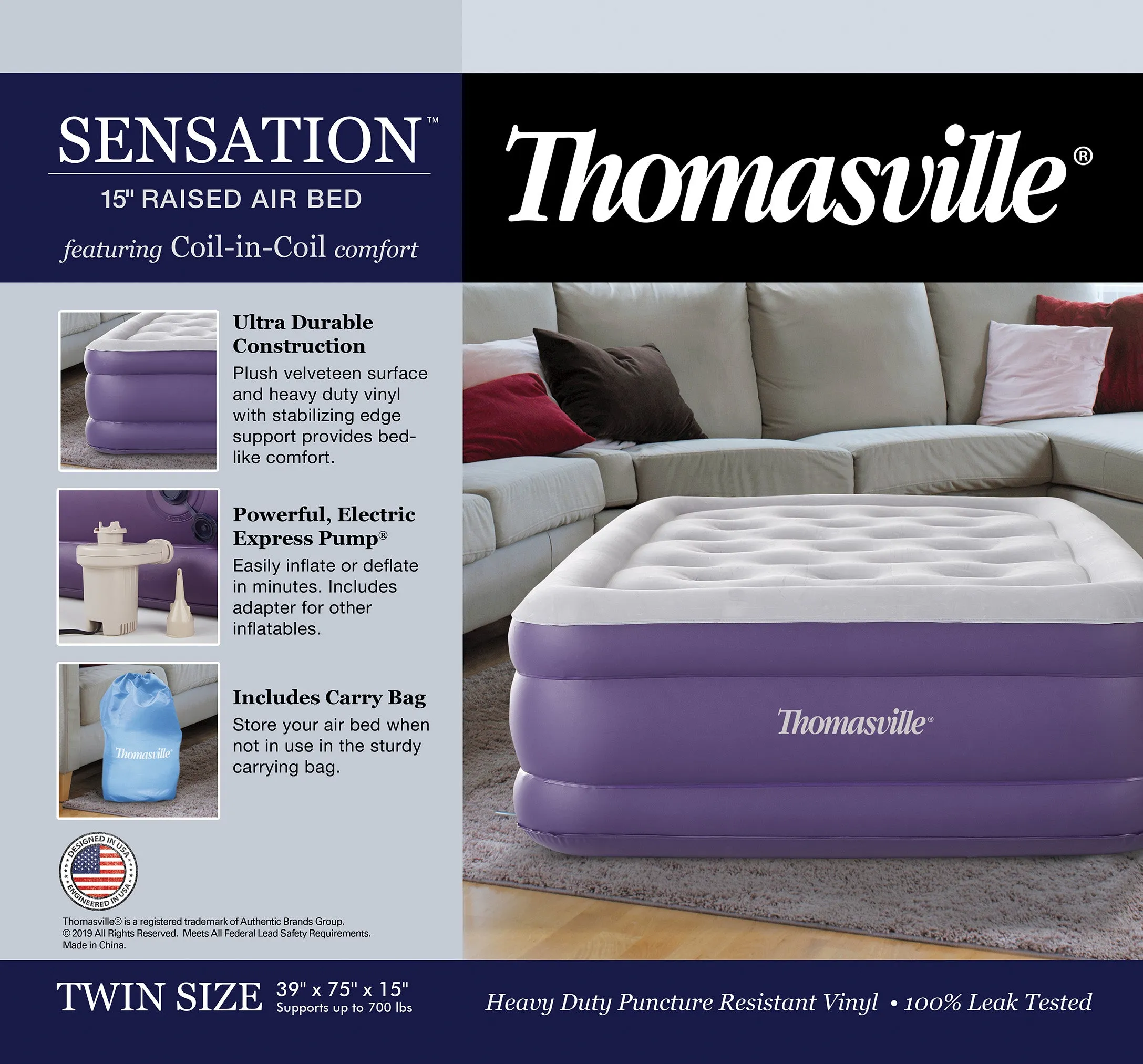 Thomasville® Sensation™ Air Mattress