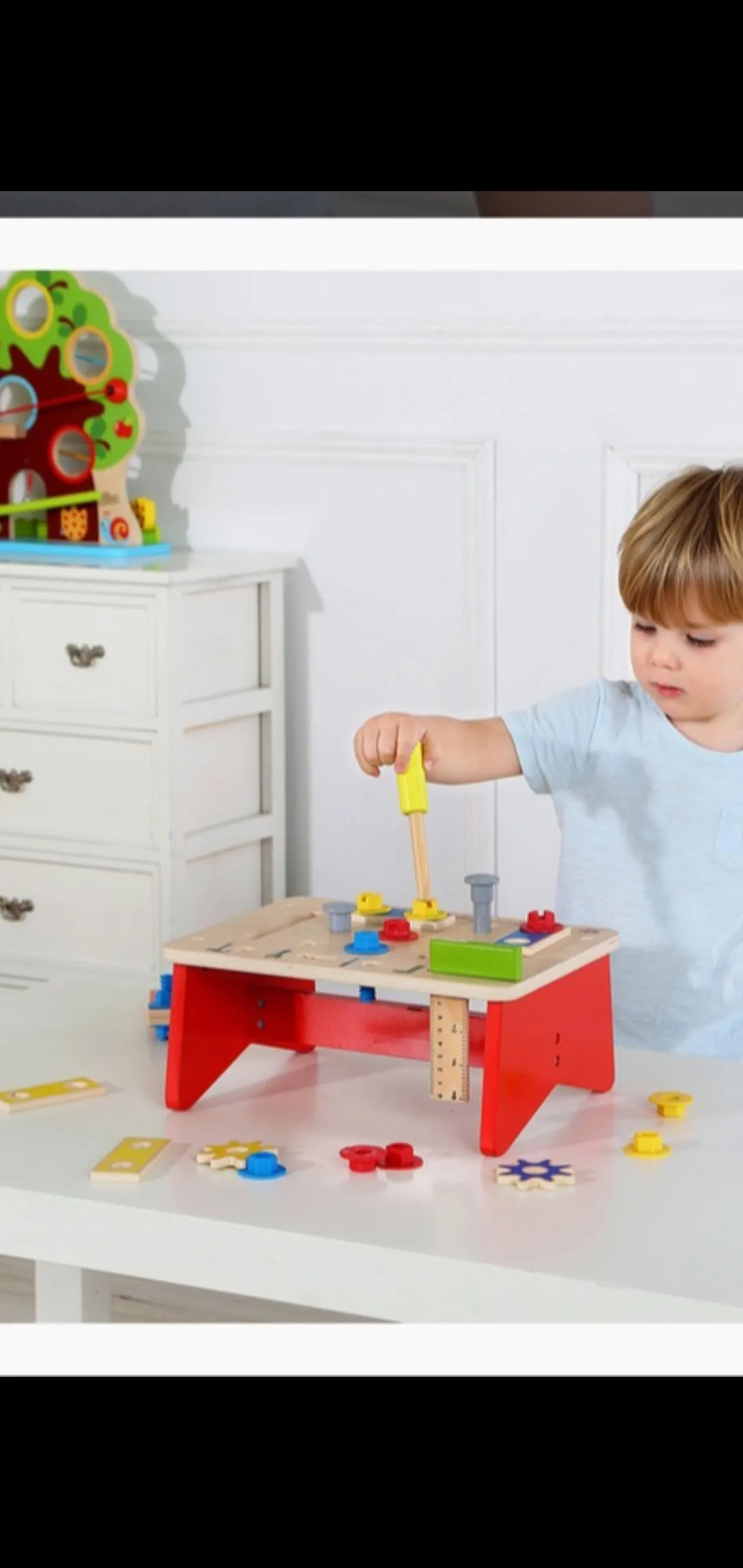 Timber Work Bench Toy