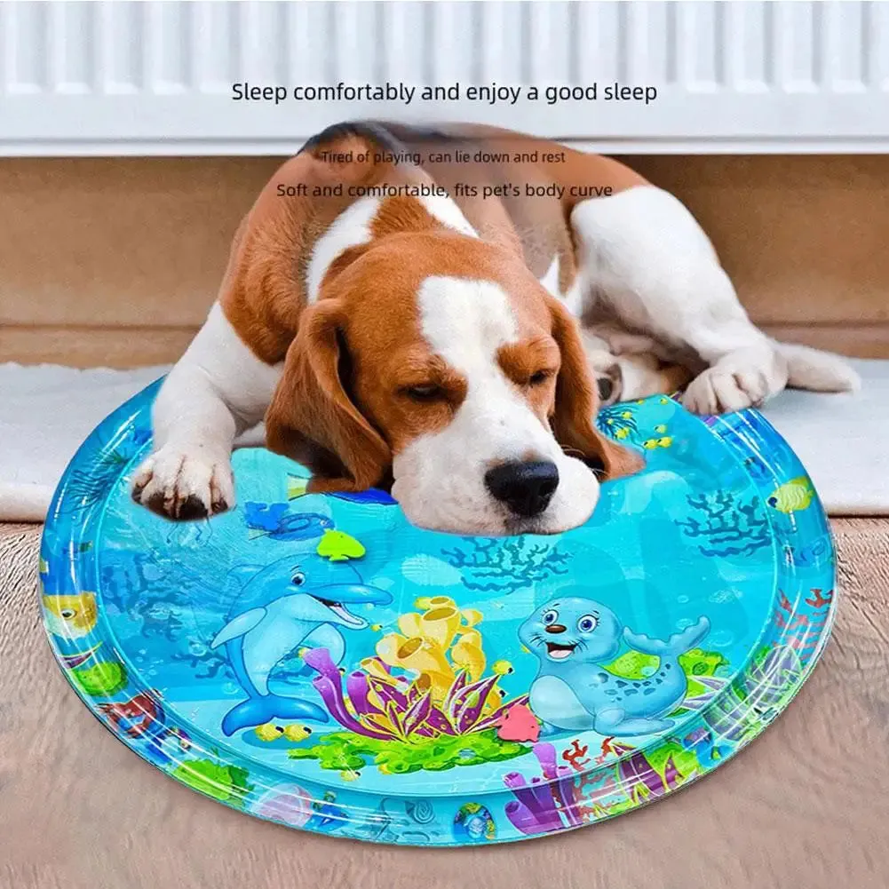 Top Quality Cooling Pet Water Bed Cushion - Ice Pad Square Mat For Dogs And Cats - Ideal For Puppy Kennels And Summer Sleeping