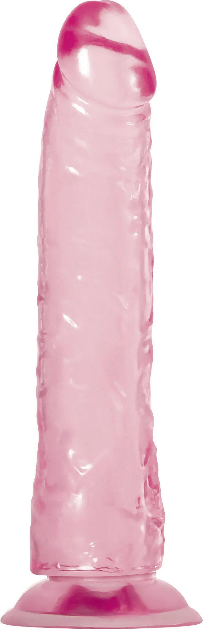 (wd) Adam & Eve Pink Jelly Realistic Dildo