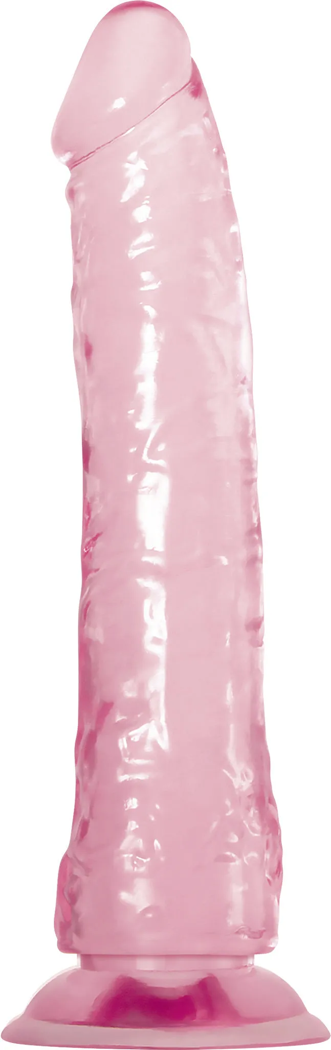 (wd) Adam & Eve Pink Jelly Realistic Dildo