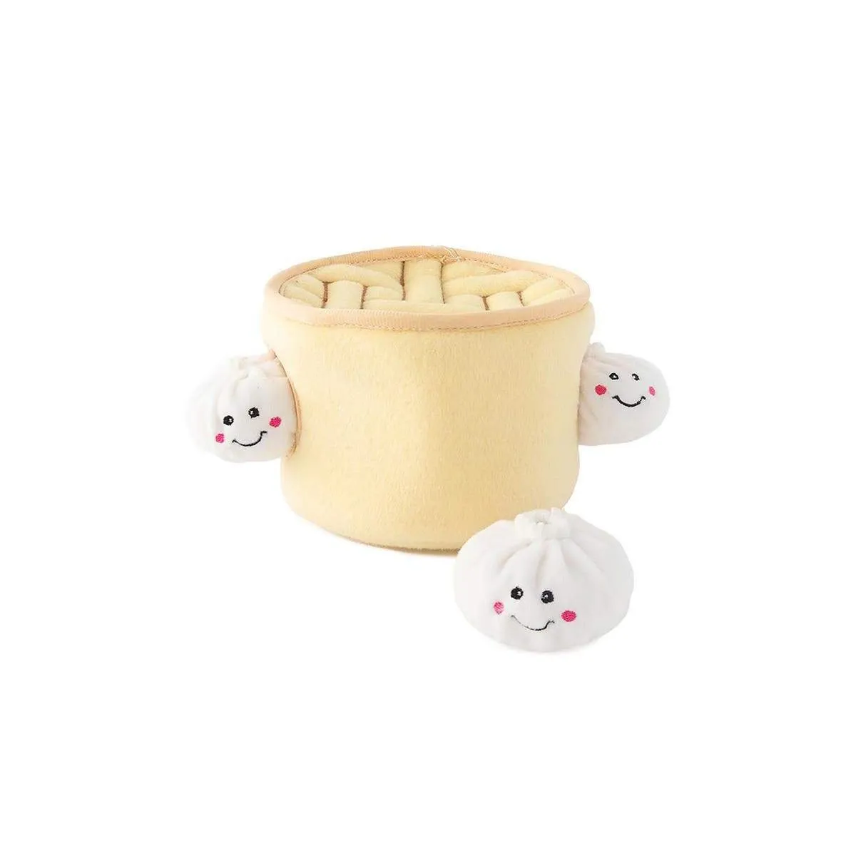 Zippy Paws Soup and Dumplings Burrow Dog Toy