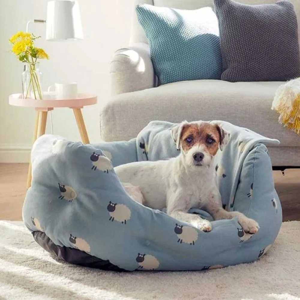 Zoon Oval Counting Sheep Dog Bed - Medium