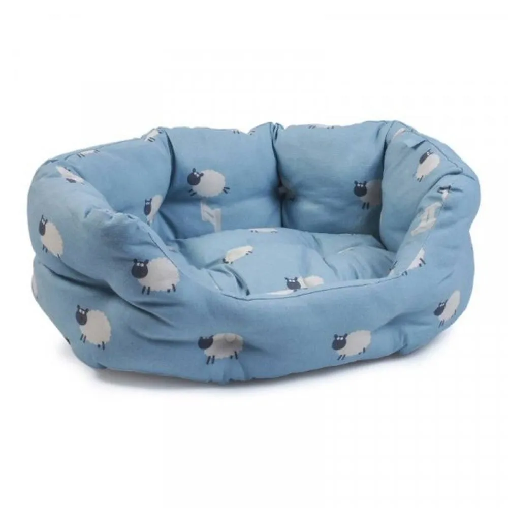 Zoon Oval Counting Sheep Dog Bed - Medium